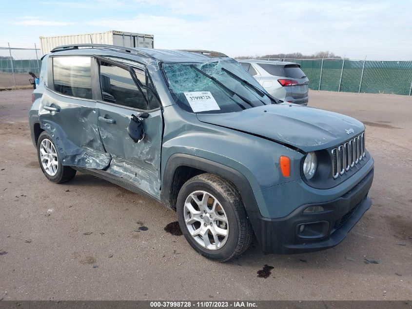 2018 JEEP RENEGADE LATITUDE - ZACCJABB2JPH15016