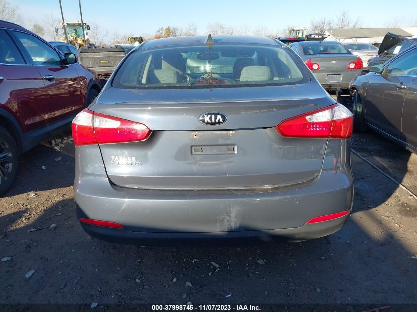 2014 KIA FORTE LX - KNAFX4A6XE5143416