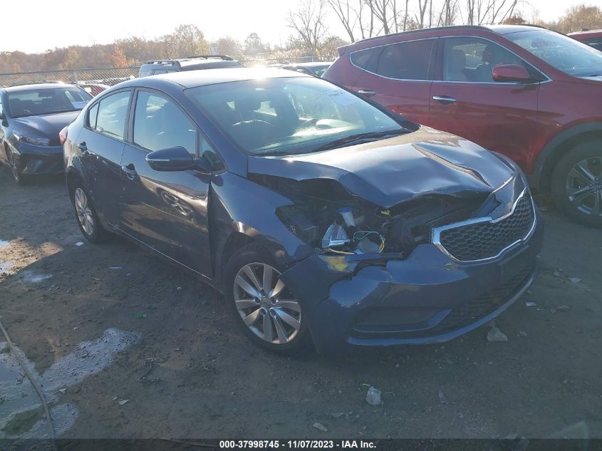 2014 KIA FORTE LX - KNAFX4A6XE5143416