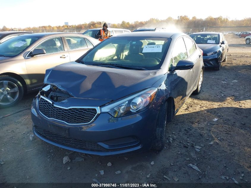 2014 KIA FORTE LX - KNAFX4A6XE5143416