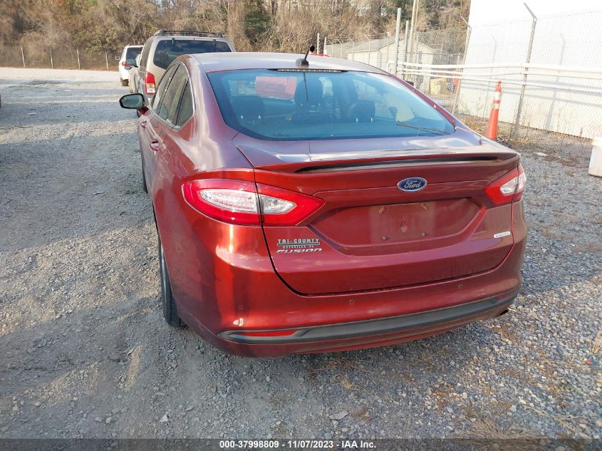 2014 FORD FUSION SE - 3FA6P0HD7ER191233