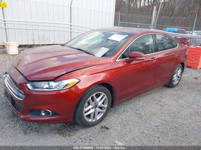 2014 FORD FUSION SE - 3FA6P0HD7ER191233