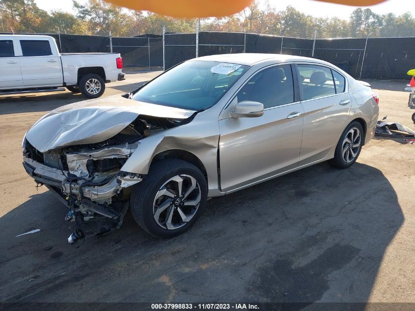 2016 HONDA ACCORD EX - 1HGCR2F78GA226604