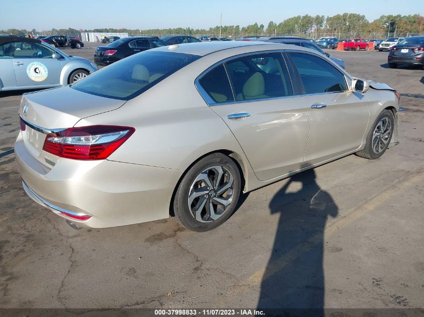 2016 HONDA ACCORD EX - 1HGCR2F78GA226604