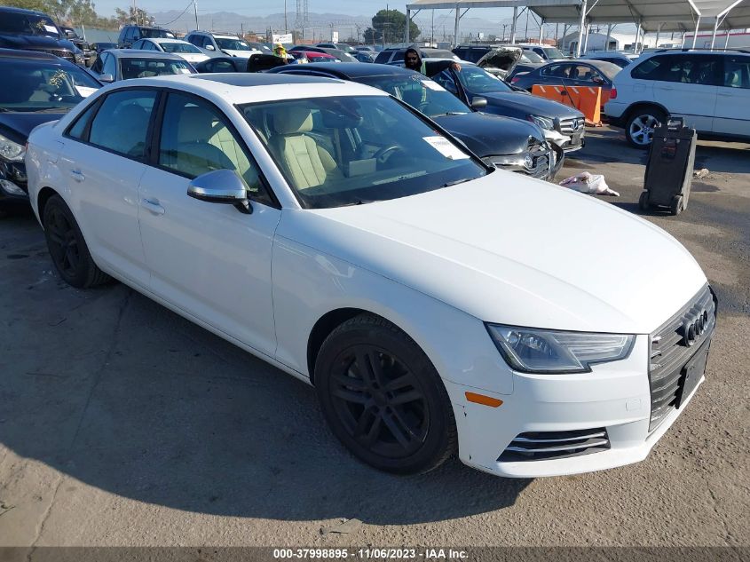 2017 AUDI A4 2.0T PREMIUM - WAUGNAF47HN023254