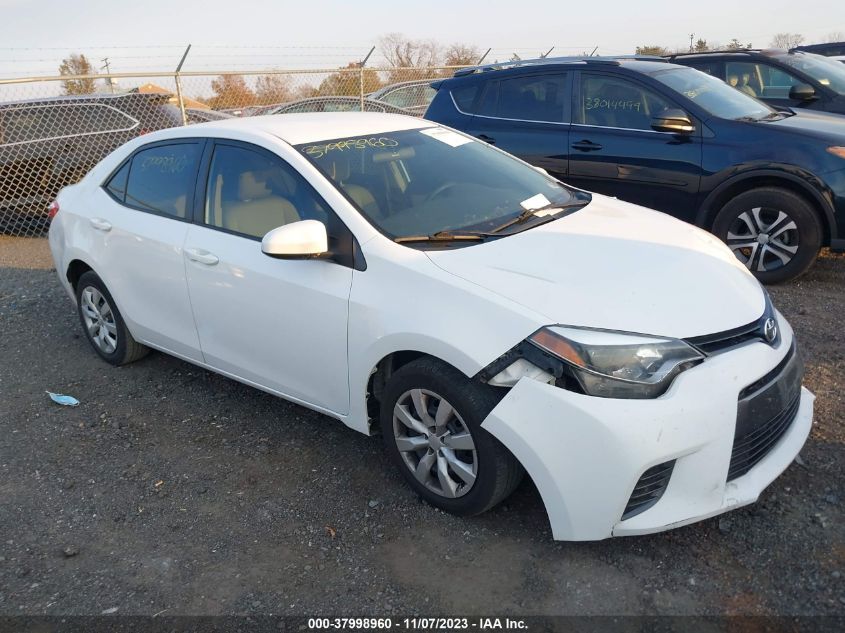 2016 TOYOTA COROLLA LE - 2T1BURHE9GC531215