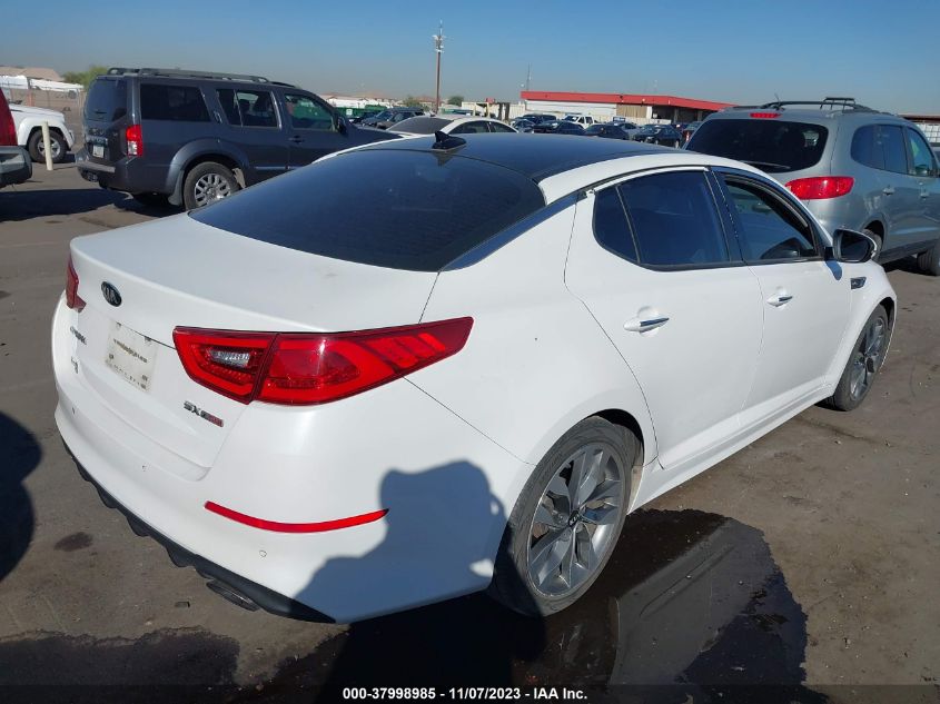 2015 KIA OPTIMA SX - 5XXGR4A62FG389407