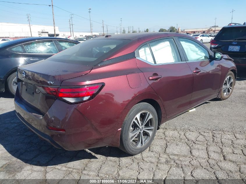 2020 NISSAN SENTRA SV XTRONIC CVT - 3N1AB8CV7LY258002