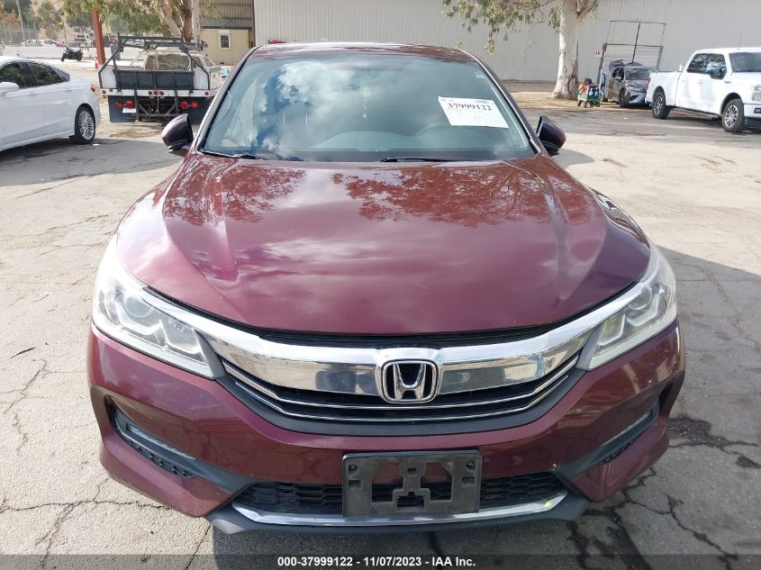 2017 HONDA ACCORD SEDAN SPORT - 1HGCR2F52HA308280