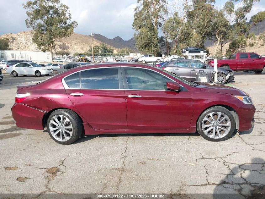 2017 HONDA ACCORD SEDAN SPORT - 1HGCR2F52HA308280