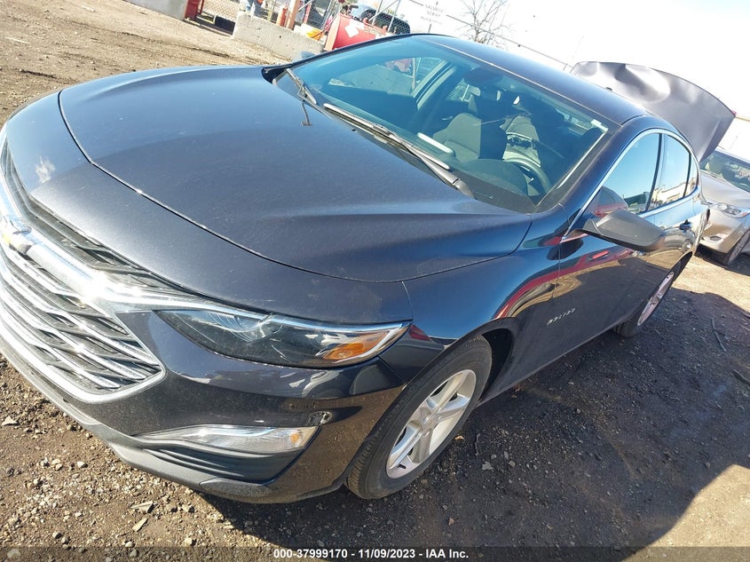 VIN 1G1ZB5ST2NF191200 2022 CHEVROLET MALIBU LS