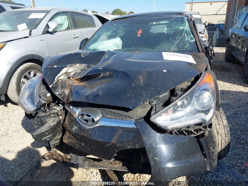 2017 HYUNDAI VELOSTER - KMHTC6AD1HU324633