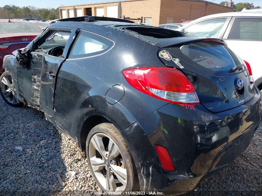 2017 HYUNDAI VELOSTER - KMHTC6AD1HU324633