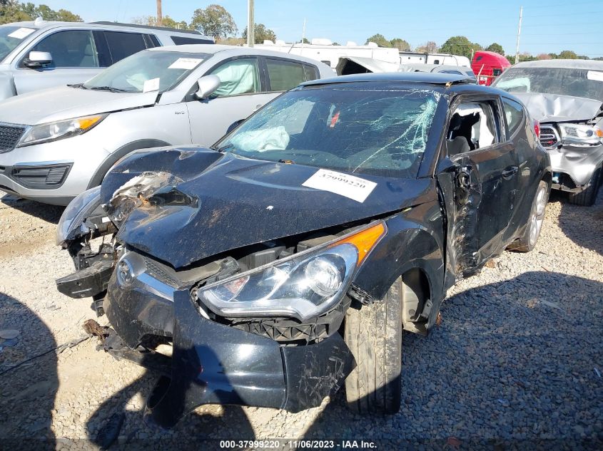 2017 HYUNDAI VELOSTER - KMHTC6AD1HU324633