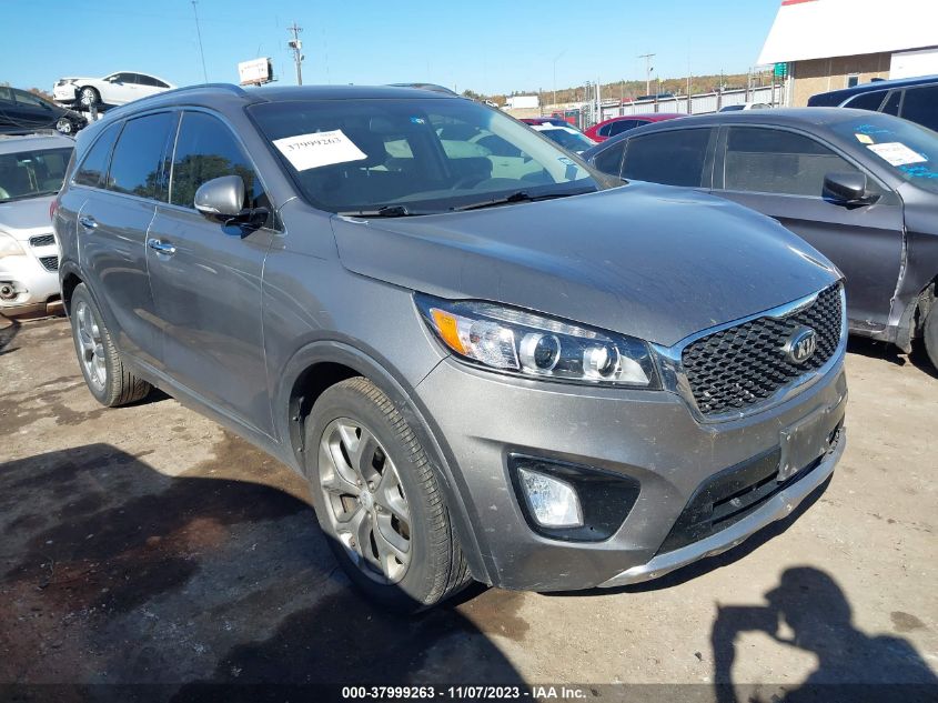 2016 KIA SORENTO SX/SX LIMITED - 5XYPK4A50GG186136