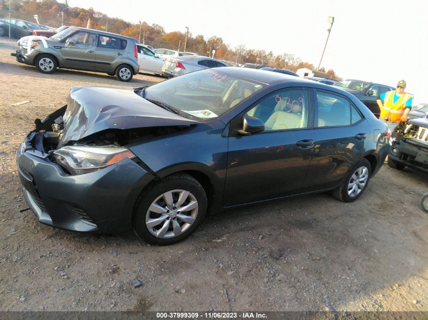 2016 TOYOTA COROLLA LE - 2T1BURHE4GC696556