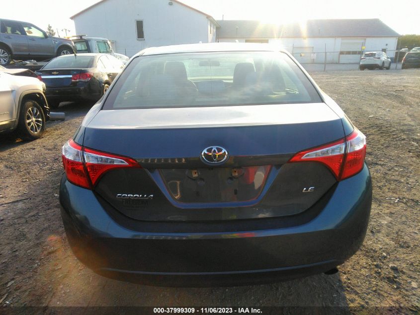 2016 TOYOTA COROLLA LE - 2T1BURHE4GC696556