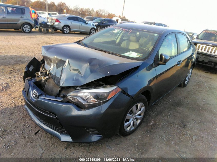 2016 TOYOTA COROLLA LE - 2T1BURHE4GC696556