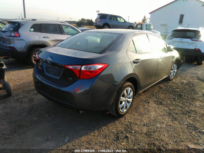 2016 TOYOTA COROLLA LE - 2T1BURHE4GC696556