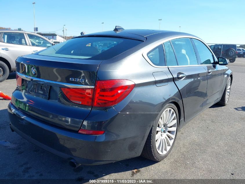 2013 BMW 535I GRAN TURISMO 535I WBASN2C58DC202826