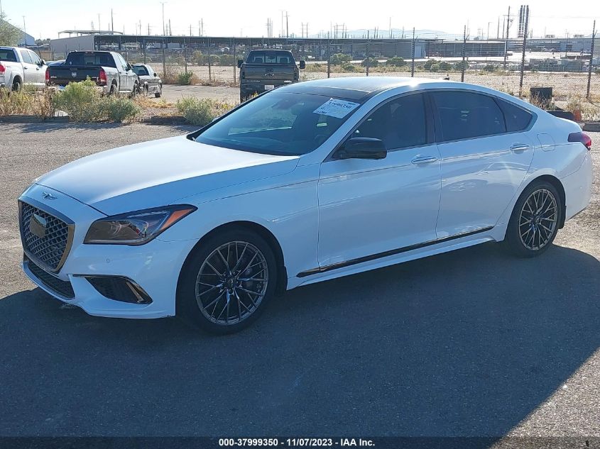 2018 GENESIS G80 3.3T SPORT KMHGN4JB8JU229264