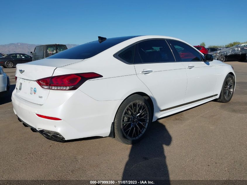 2018 GENESIS G80 3.3T SPORT KMHGN4JB8JU229264