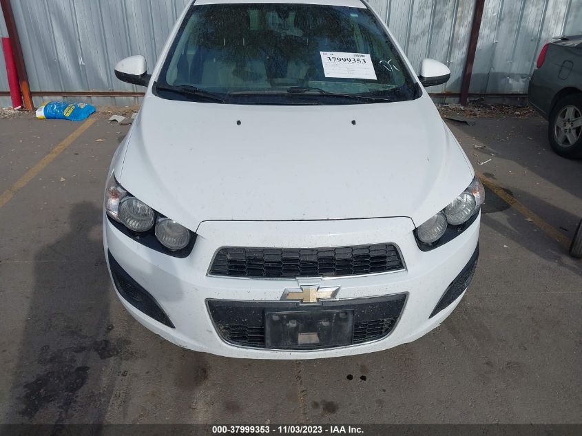 2014 CHEVROLET SONIC LT - 1G1JC6SH9E4145015