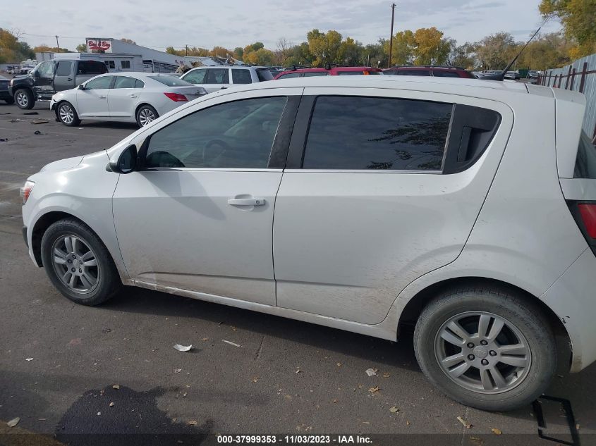 2014 CHEVROLET SONIC LT - 1G1JC6SH9E4145015