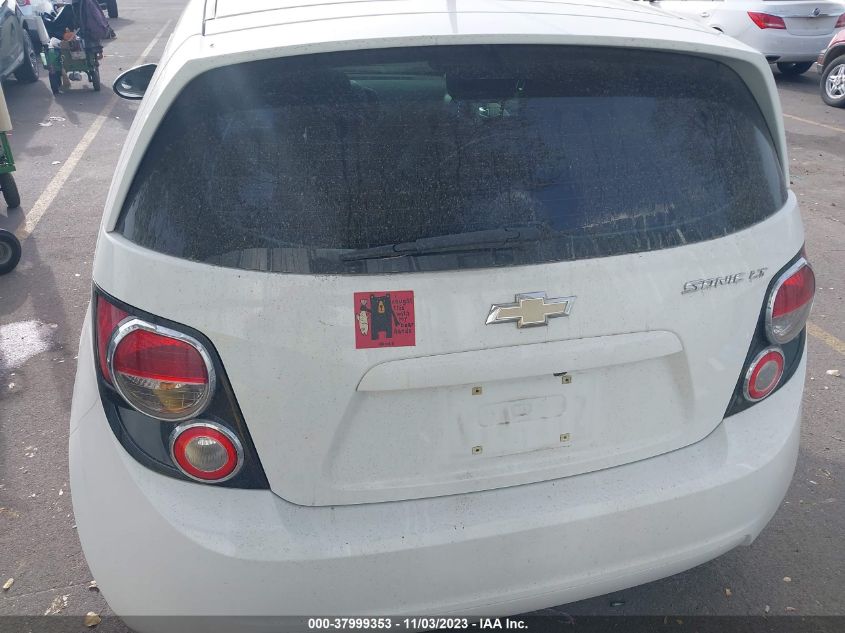 2014 CHEVROLET SONIC LT - 1G1JC6SH9E4145015