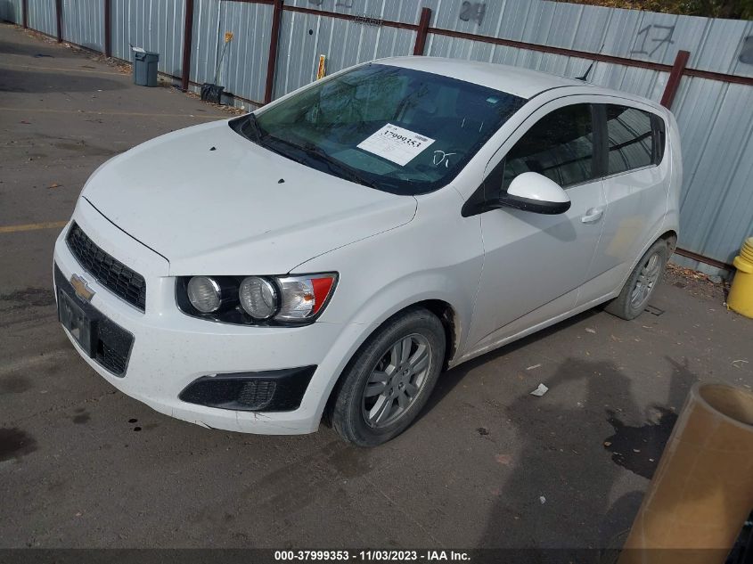 2014 CHEVROLET SONIC LT - 1G1JC6SH9E4145015