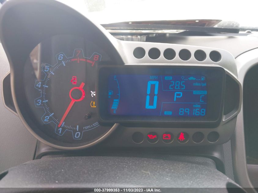 2014 CHEVROLET SONIC LT - 1G1JC6SH9E4145015