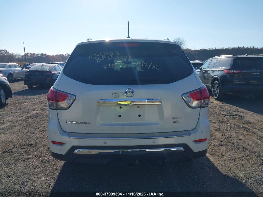 2015 NISSAN PATHFINDER SL - 5N1AR2MM4FC634613