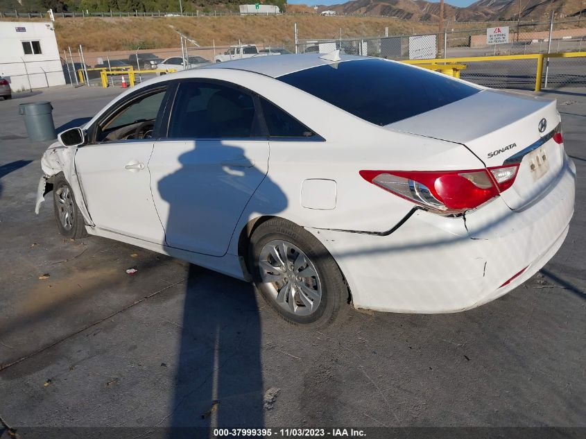 2013 HYUNDAI SONATA GLS PZEV - 5NPEB4AC2DH609664