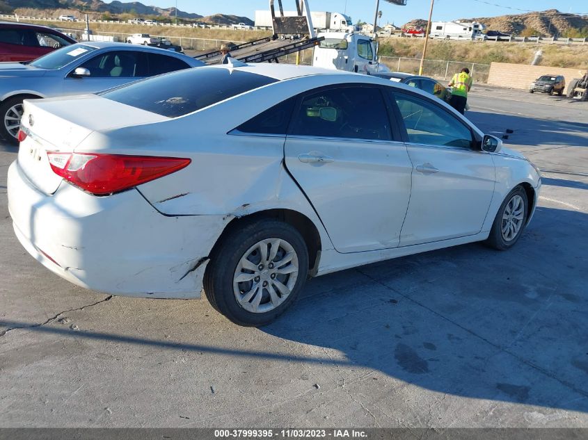 2013 HYUNDAI SONATA GLS PZEV - 5NPEB4AC2DH609664