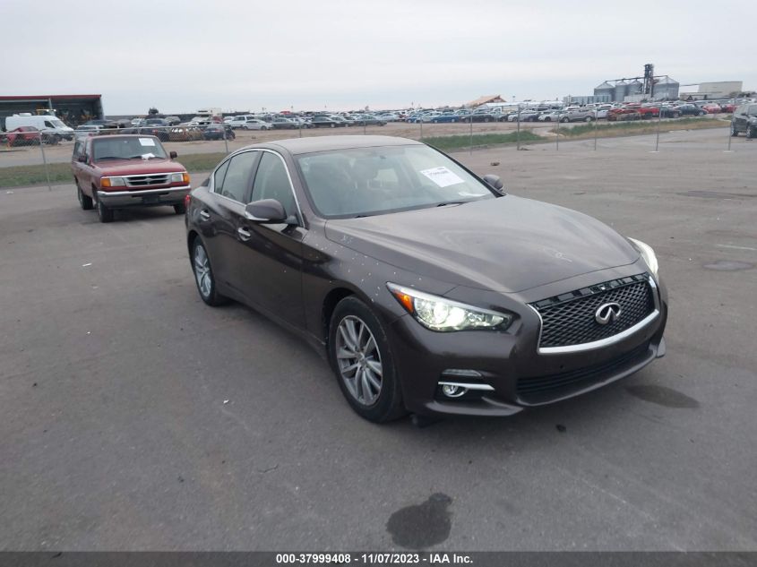 2015 INFINITI Q50 PREMIUM/SPORT - JN1BV7AR0FM404095