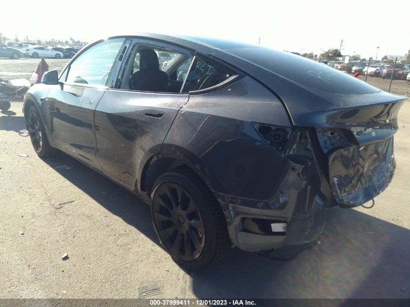 2021 TESLA MODEL Y LONG RANGE DUAL MOTOR - 5YJYGDEE0MF214407
