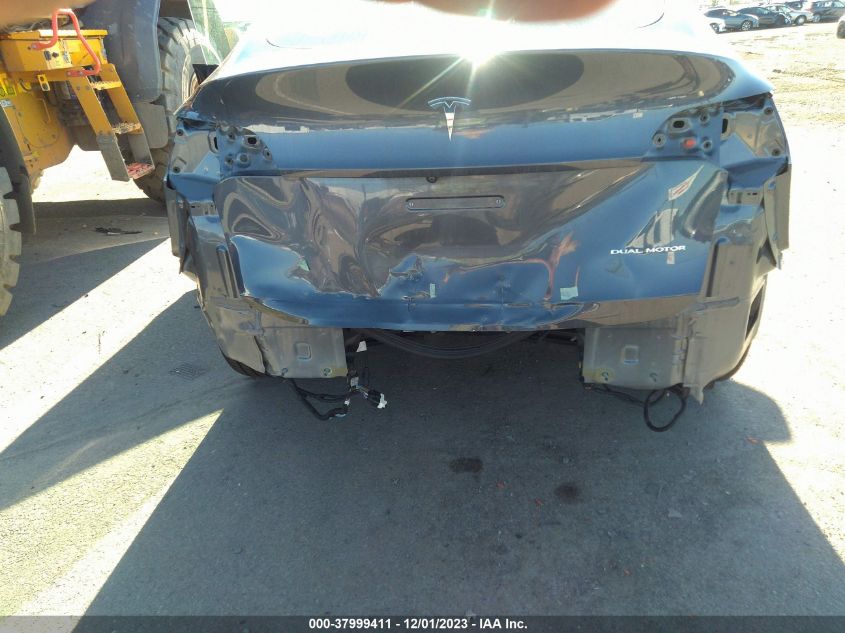2021 TESLA MODEL Y LONG RANGE DUAL MOTOR - 5YJYGDEE0MF214407