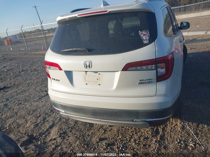 VIN 5FNYF6H06KB004180 2019 HONDA PILOT ELITE