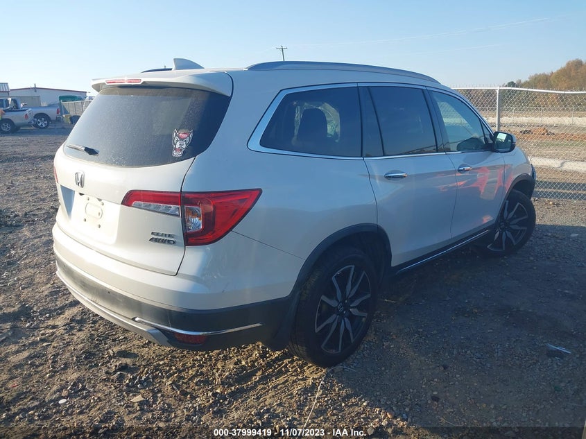 VIN 5FNYF6H06KB004180 2019 HONDA PILOT ELITE
