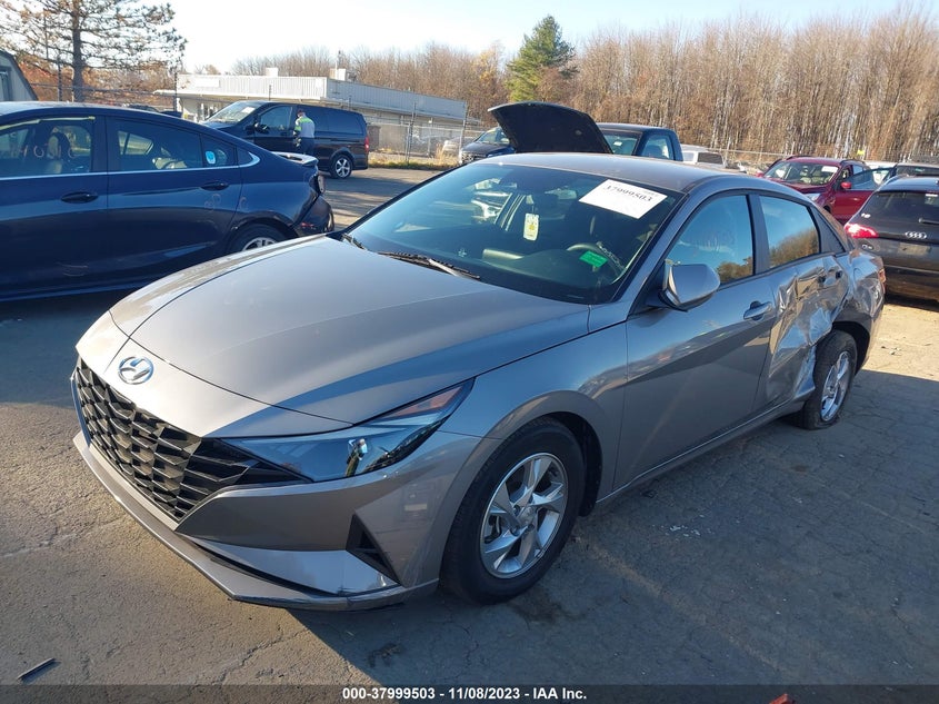 VIN KMHLL4AGXMU127498 2021 HYUNDAI ELANTRA SE