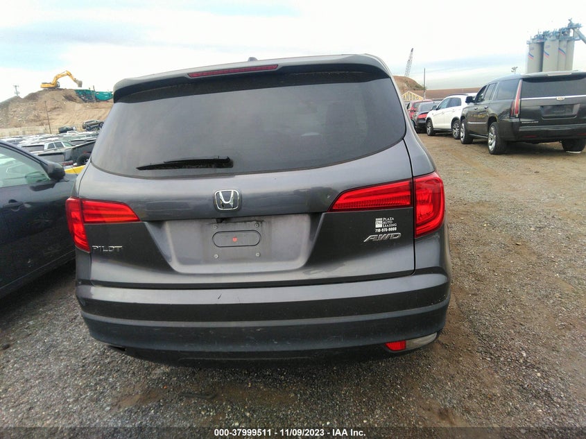 VIN 5FNYF6H53JB008309 2018 HONDA PILOT EXL