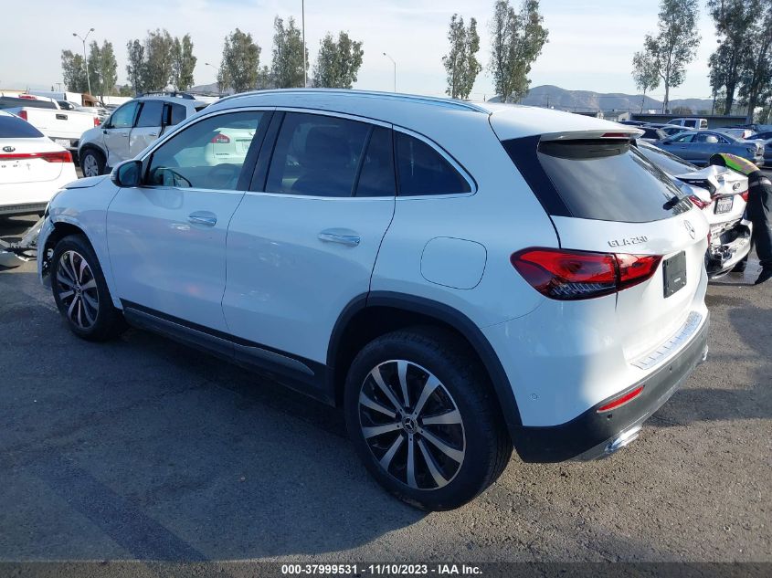 2023 MERCEDES-BENZ GLA GLA 250 - W1N4N4GB9PJ516310