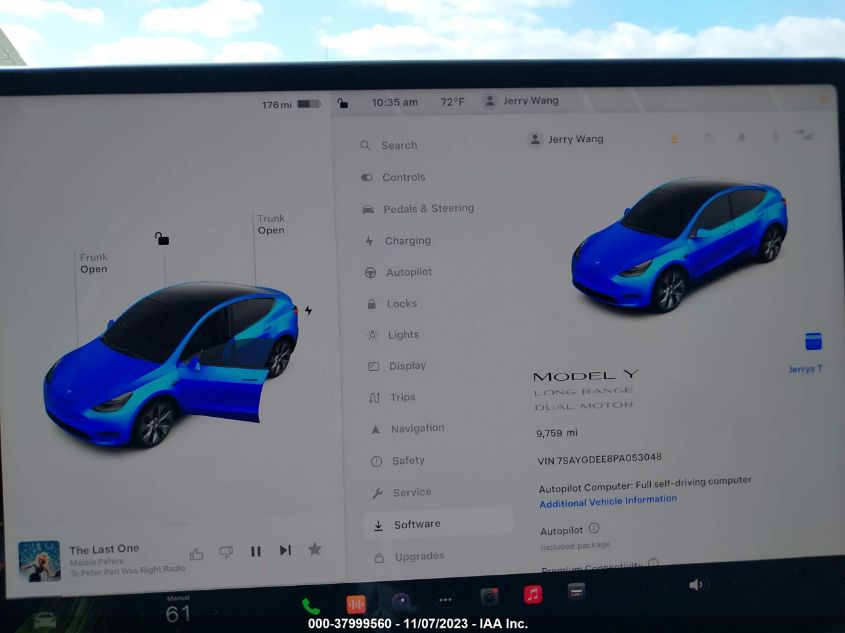 2023 TESLA MODEL Y - 7SAYGDEE8PA053048