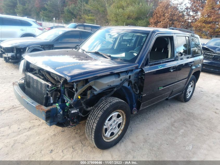2014 JEEP PATRIOT SPORT - 1C4NJRBB9ED728440