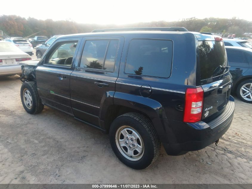2014 JEEP PATRIOT SPORT - 1C4NJRBB9ED728440