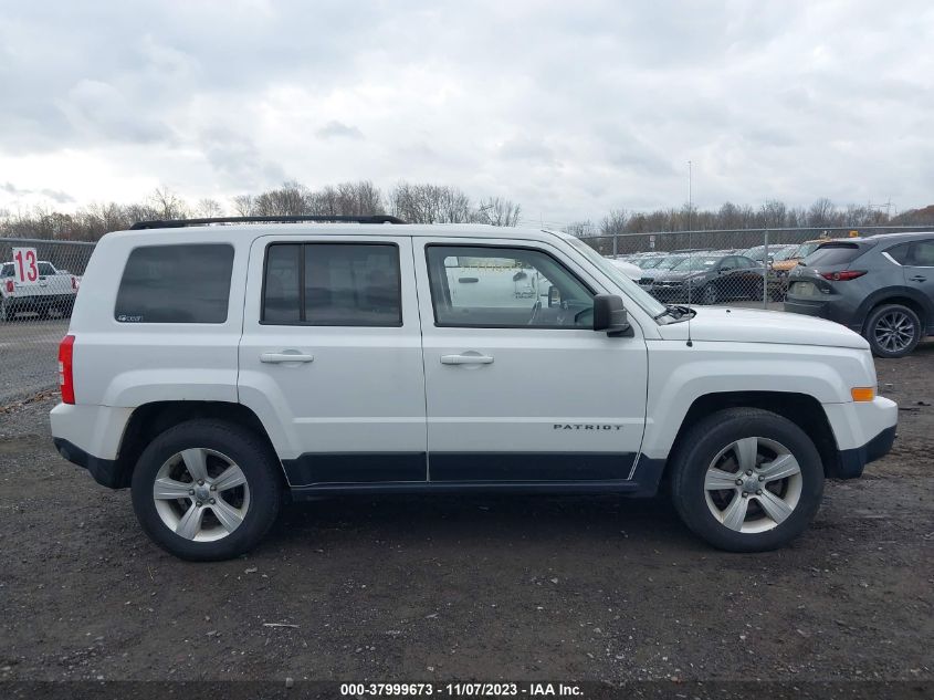 2014 JEEP PATRIOT LATITUDE - 1C4NJRFB1ED846010