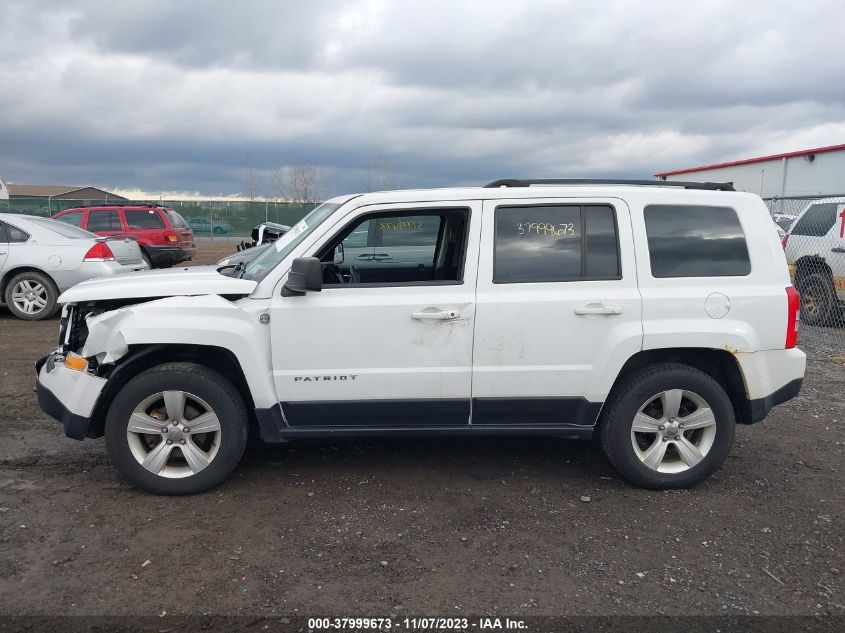 2014 JEEP PATRIOT LATITUDE - 1C4NJRFB1ED846010
