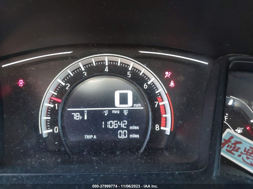 2017 HONDA CIVIC LX - 19XFC2E57HE047367