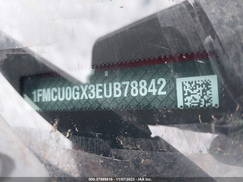 2014 FORD ESCAPE SE - 1FMCU0GX3EUB78842