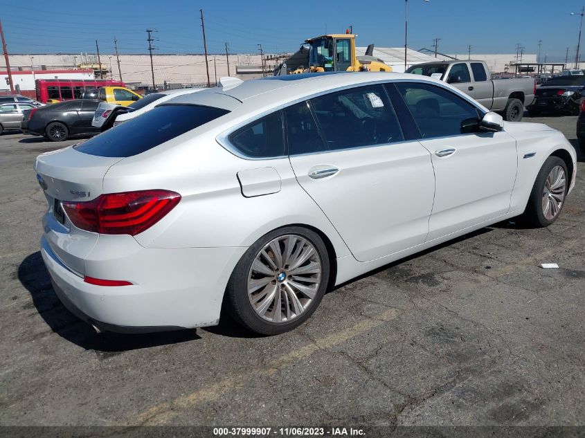 2016 BMW 535I GRAN TURISMO 535I WBA5M2C52GG499007